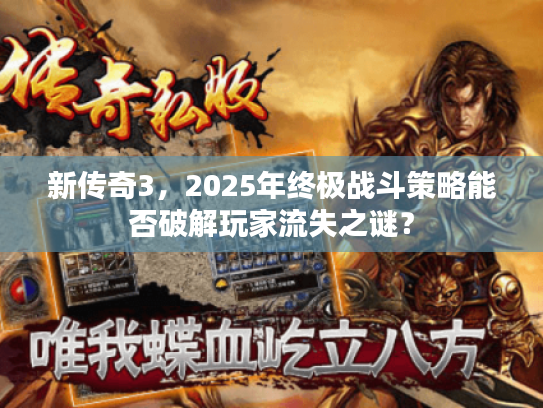 新传奇3，2025年终极战斗策略能否破解玩家流失之谜？