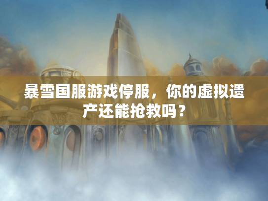 暴雪国服游戏停服，你的虚拟遗产还能抢救吗？