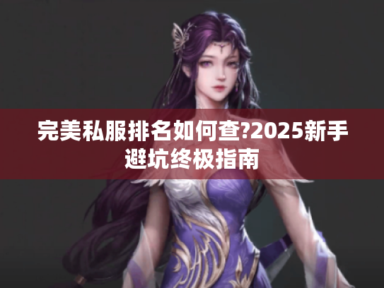 完美私服排名如何查?2025新手避坑终极指南