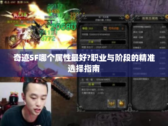 奇迹SF哪个属性最好?职业与阶段的精准选择指南