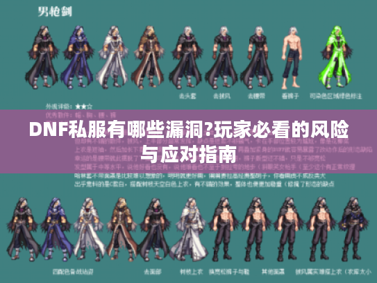 DNF私服有哪些漏洞?玩家必看的风险与应对指南
