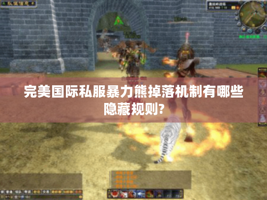 完美国际私服暴力熊掉落机制有哪些隐藏规则?