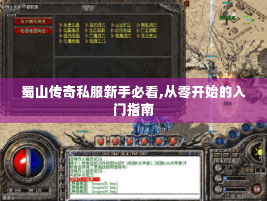 蜀山传奇私服新手必看,从零开始的入门指南