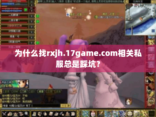 为什么找rxjh.17game.com相关私服总是踩坑？