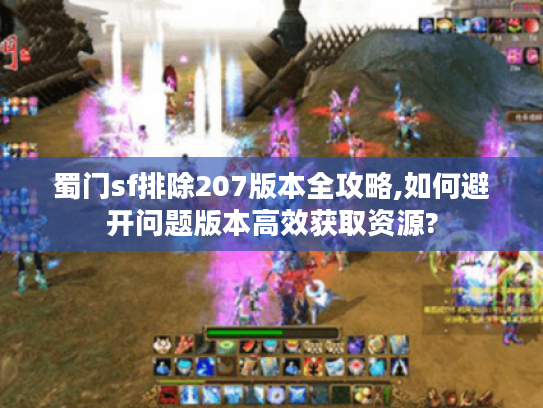 蜀门sf排除207版本全攻略,如何避开问题版本高效获取资源?