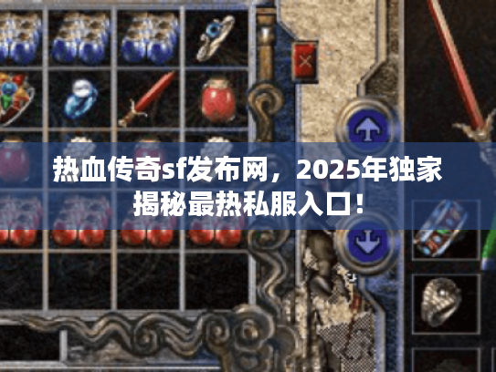 热血传奇sf发布网，2025年独家揭秘最热私服入口！
