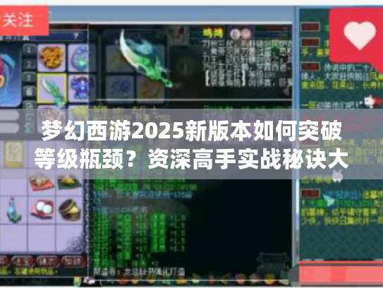 梦幻西游2025新版本如何突破等级瓶颈？资深高手实战秘诀大公开