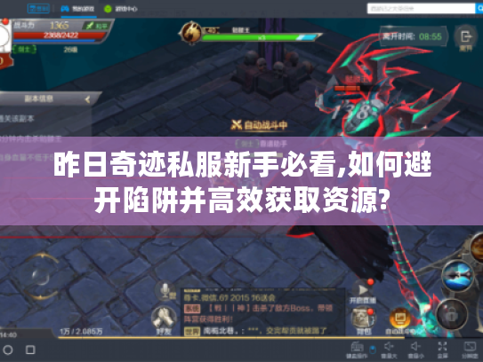 昨日奇迹私服新手必看,如何避开陷阱并高效获取资源?