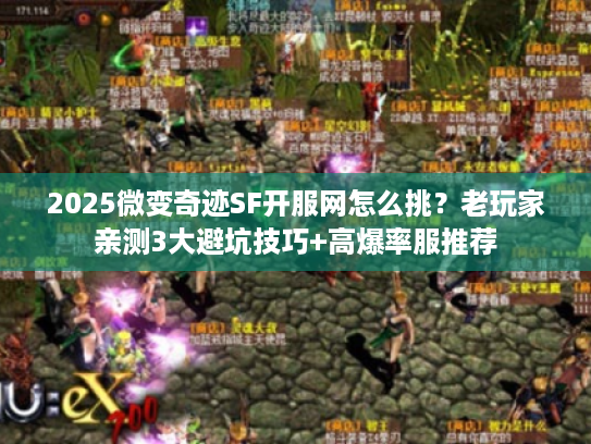 2025微变奇迹SF开服网怎么挑？老玩家亲测3大避坑技巧+高爆率服推荐