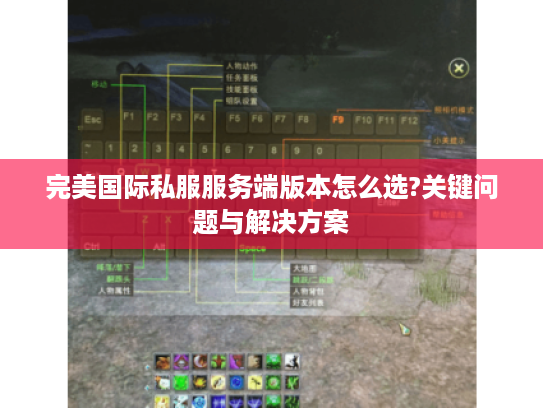 完美国际私服服务端版本怎么选?关键问题与解决方案
