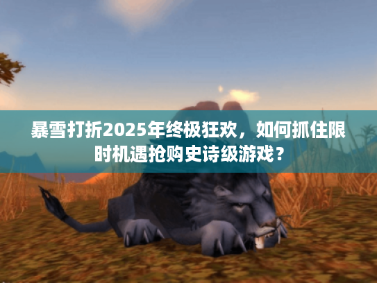 暴雪打折2025年终极狂欢，如何抓住限时机遇抢购史诗级游戏？