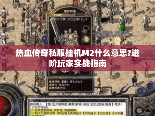 热血传奇私服挂机M2什么意思?进阶玩家实战指南