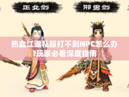 热血江湖私服打不到NPC怎么办?玩家必看深度指南