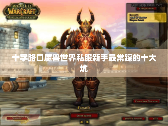 十字路口魔兽世界私服新手最常踩的十大坑