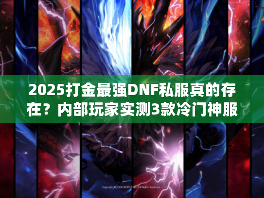 2025打金最强DNF私服真的存在？内部玩家实测3款冷门神服！