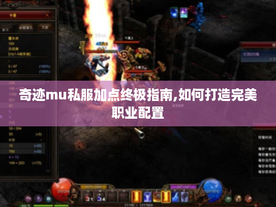 奇迹mu私服加点终极指南,如何打造完美职业配置