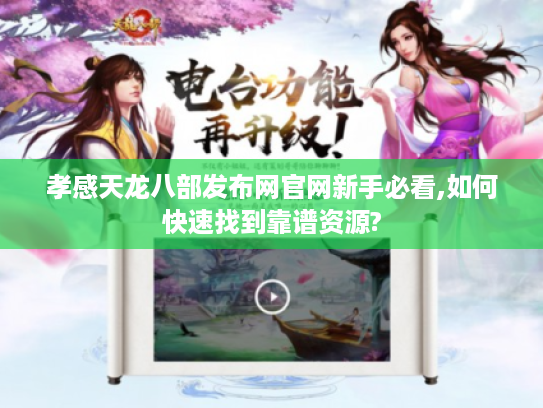孝感天龙八部发布网官网新手必看,如何快速找到靠谱资源?