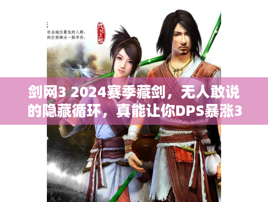 剑网3 2024赛季藏剑，无人敢说的隐藏循环，真能让你DPS暴涨30%