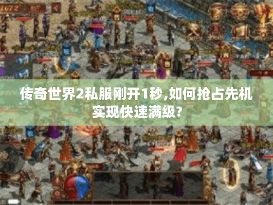 传奇世界2私服刚开1秒,如何抢占先机实现快速满级?