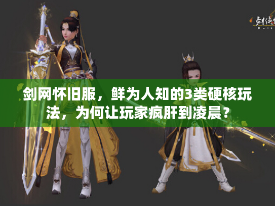 剑网怀旧服，鲜为人知的3类硬核玩法，为何让玩家疯肝到凌晨？