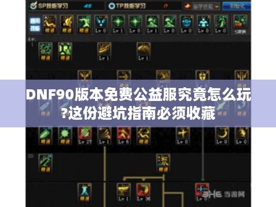 DNF90版本免费公益服究竟怎么玩?这份避坑指南必须收藏