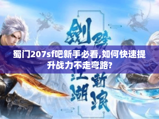 蜀门207sf吧新手必看,如何快速提升战力不走弯路?