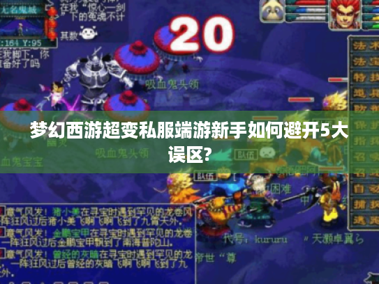 梦幻西游超变私服端游新手如何避开5大误区?