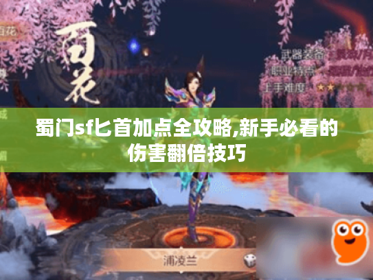 蜀门sf匕首加点全攻略,新手必看的伤害翻倍技巧