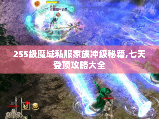 255级魔域私服家族冲级秘籍,七天登顶攻略大全