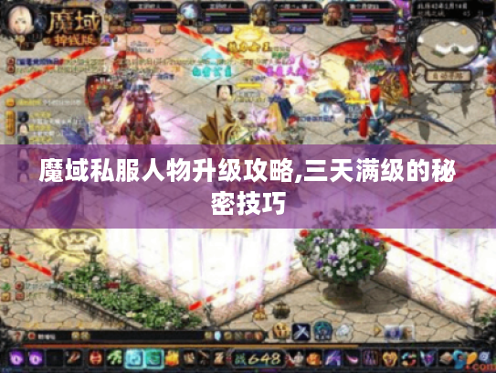 魔域私服人物升级攻略,三天满级的秘密技巧