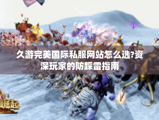 久游完美国际私服网站怎么选?资深玩家的防踩雷指南