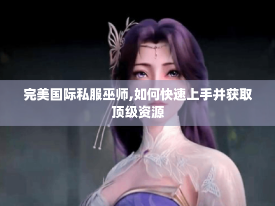 完美国际私服巫师,如何快速上手并获取顶级资源