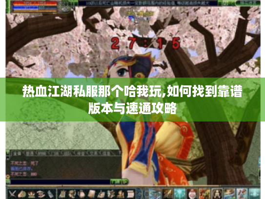 热血江湖私服那个哈我玩,如何找到靠谱版本与速通攻略