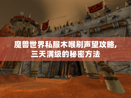 魔兽世界私服木喉刷声望攻略,三天满级的秘密方法
