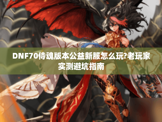 DNF70侍魂版本公益新服怎么玩?老玩家实测避坑指南