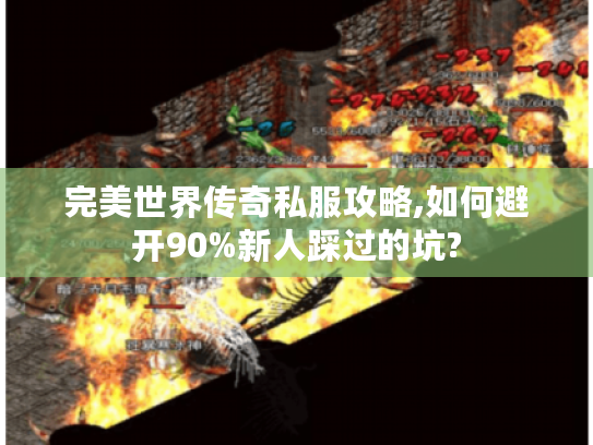 完美世界传奇私服攻略,如何避开90%新人踩过的坑?