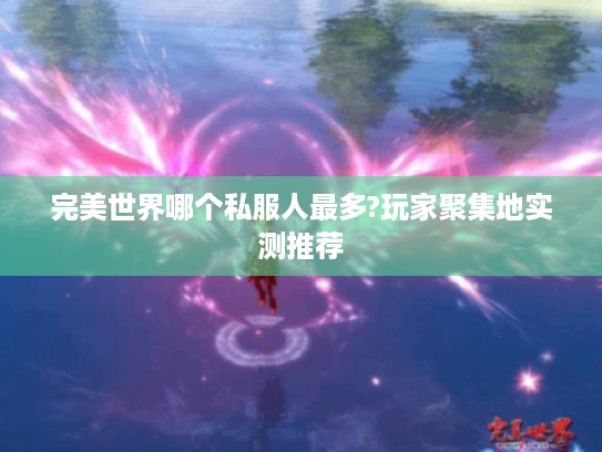完美世界哪个私服人最多?玩家聚集地实测推荐