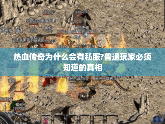 热血传奇为什么会有私服?普通玩家必须知道的真相