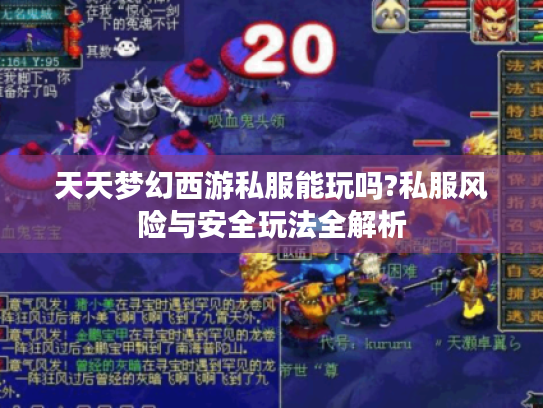 天天梦幻西游私服能玩吗?私服风险与安全玩法全解析