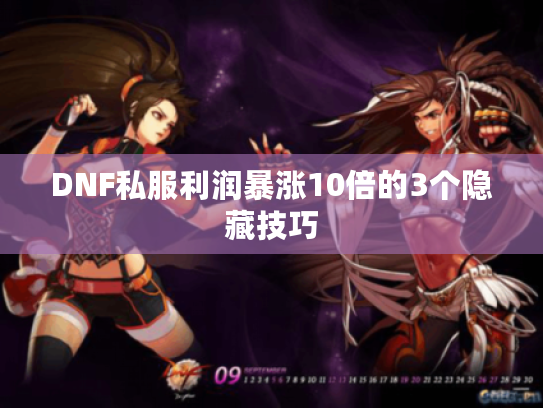 DNF私服利润暴涨10倍的3个隐藏技巧