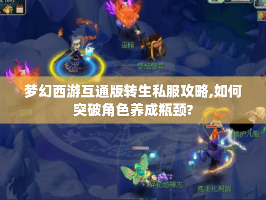 梦幻西游互通版转生私服攻略,如何突破角色养成瓶颈?