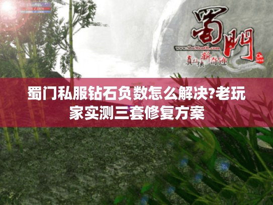 蜀门私服钻石负数怎么解决?老玩家实测三套修复方案