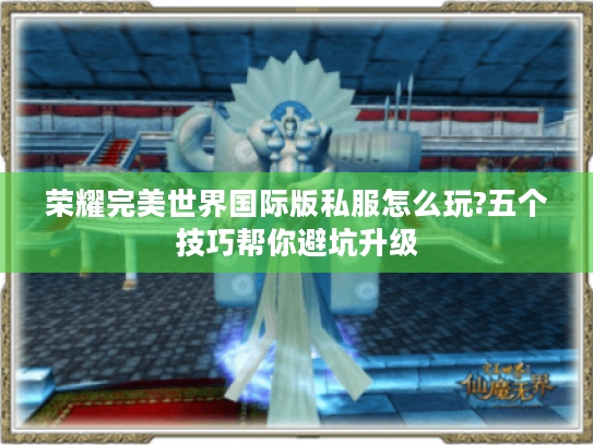 荣耀完美世界国际版私服怎么玩?五个技巧帮你避坑升级