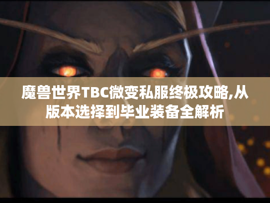 魔兽世界TBC微变私服终极攻略,从版本选择到毕业装备全解析