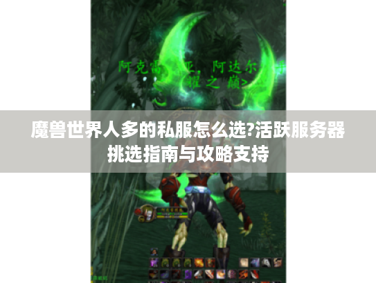 魔兽世界人多的私服怎么选?活跃服务器挑选指南与攻略支持