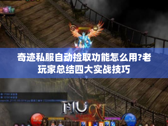 奇迹私服自动捡取功能怎么用?老玩家总结四大实战技巧