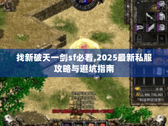 找新破天一剑sf必看,2025最新私服攻略与避坑指南