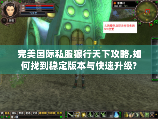 完美国际私服狼行天下攻略,如何找到稳定版本与快速升级?