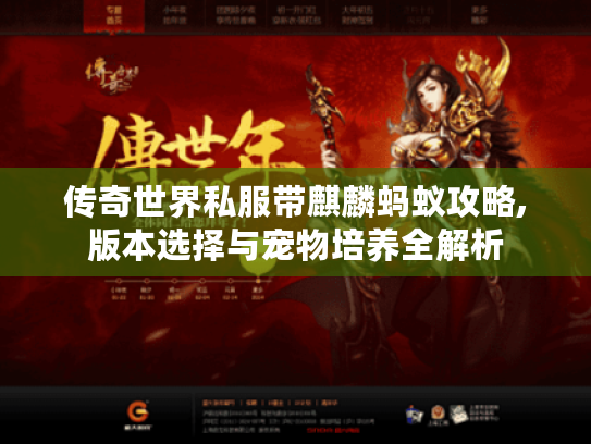 传奇世界私服带麒麟蚂蚁攻略,版本选择与宠物培养全解析
