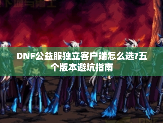 DNF公益服独立客户端怎么选?五个版本避坑指南